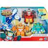 imagePlayskool Heroes Transformers Rescue Bots Academy Rescue Team Pack 4 Collectible 45quot Converting Action Figures Toys for Kids Ages 3 ampamp Up Amazon ExclusiveAcademy Rescue Team