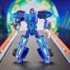imageTransformers Collaborative Hot Wheels x Twin Mill Deluxe Class 5Inch Robot Action Figure Converts to Racecar Car Toys for Ages 8