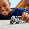 imageTransformers EarthSpark 1Step Smash Changers Terran Thrash 4Inch Action Figure Robot Toys for Boys and Girls 6 and Up