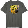 imageTransformers EarthSpark Bumblebee Logo Fill TShirtAsphalt Grey
