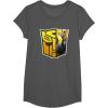 imageTransformers EarthSpark Bumblebee Logo Fill TShirtAsphalt Grey