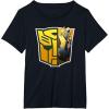 imageTransformers EarthSpark Bumblebee Logo Fill TShirtBlack