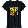 imageTransformers EarthSpark Bumblebee Logo Fill TShirtBlack