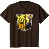 imageTransformers EarthSpark Bumblebee Logo Fill TShirtBrown