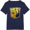 imageTransformers EarthSpark Bumblebee Logo Fill TShirtNavy Blue