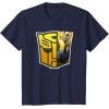 imageTransformers EarthSpark Bumblebee Logo Fill TShirtNavy Blue