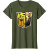 imageTransformers EarthSpark Bumblebee Logo Fill TShirtOlive Green