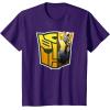 imageTransformers EarthSpark Bumblebee Logo Fill TShirtPurple