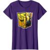 imageTransformers EarthSpark Bumblebee Logo Fill TShirtPurple