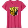 imageTransformers EarthSpark Bumblebee Logo Fill TShirtRed Heather