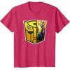 imageTransformers EarthSpark Bumblebee Logo Fill TShirtRed Heather