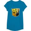 imageTransformers EarthSpark Bumblebee Logo Fill TShirtSapphire Blue