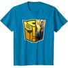 imageTransformers EarthSpark Bumblebee Logo Fill TShirtSapphire Blue