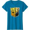 imageTransformers EarthSpark Bumblebee Logo Fill TShirtSapphire Blue