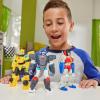 imageTransformers MixMashers Bumblebee Custom MixandMatch Action Figure ampamp Accessories 5InchScale 12 cm Robot Toys for Kids Ages 4