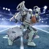 imageTransformers NFL Kansas City Chiefs KC59 55Inch Action Figure Changes from Robot to Helmet Football Toys for Ages 8Dallas Cowboys