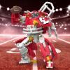 imageTransformers NFL Kansas City Chiefs KC59 55Inch Action Figure Changes from Robot to Helmet Football Toys for Ages 8Kansas City Chiefs