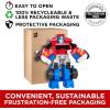 imageTransformers Playskool Heroes Rescue Bots Optimus Prime 45Inch Action Figure Kids Converting Robot Toy Ages 3 Amazon Exclusive