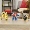 imageTransformers Playskool Primal TeamUp 3Pack with Optimus PrimeBumblebee and Grimlock Converting Dinosaur Figures 45Inch Toys Ages 3 and Up Amazon ExclusiveToysTransformers
