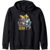 imageTransformers EarthSpark Autobots Got Bot Zip HoodieBlack