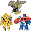 imageTransformers Playskool Primal TeamUp 3Pack with Optimus PrimeBumblebee and Grimlock Converting Dinosaur Figures 45Inch Toys Ages 3 and Up Amazon ExclusiveToysTransformers