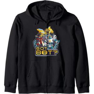imageTransformers EarthSpark Autobots Got Bot Zip HoodieBlack