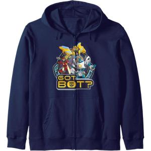 imageTransformers EarthSpark Autobots Got Bot Zip HoodieNavy Blue