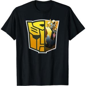 imageTransformers EarthSpark Bumblebee Logo Fill TShirtBlack