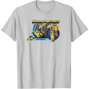 imageTransformers EarthSpark Bumblebee Transforming TShirtSilver Grey