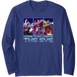 imageTransformers EarthSpark More Than Meets The Eye Long Sleeve TShirtNavy Blue