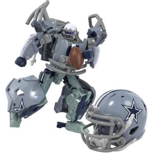 imageTransformers NFL Kansas City Chiefs KC59 55Inch Action Figure Changes from Robot to Helmet Football Toys for Ages 8Dallas Cowboys