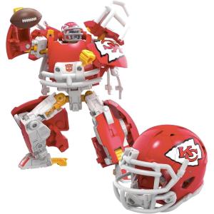 imageTransformers NFL Kansas City Chiefs KC59 55Inch Action Figure Changes from Robot to Helmet Football Toys for Ages 8Kansas City Chiefs