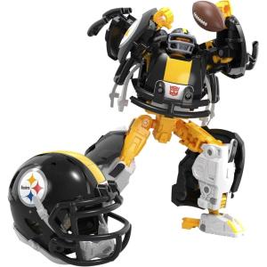 imageTransformers NFL Kansas City Chiefs KC59 55Inch Action Figure Changes from Robot to Helmet Football Toys for Ages 8Pittsburgh Steelers