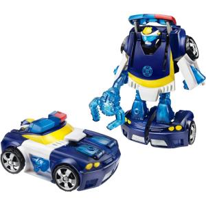 imageTransformers Playskool Heroes Rescue Bots Energize Chase The PoliceBot Action Figure Ages 37 Amazon Exclusive