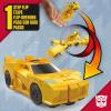 imageTransformers 1Step Flip Heroes 3Pack 4Inch Wheeljack Bumblebee and Optimus Prime Action Figures Kids Easter Toys or Basket Stuffers Age 6