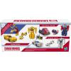 imageTransformers 1Step Flip Heroes 3Pack 4Inch Wheeljack Bumblebee and Optimus Prime Action Figures Kids Easter Toys or Basket Stuffers Age 6
