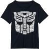 imageTransformers Autobots Iconic Black TShirt  Classic Fit Short SleeveBlack