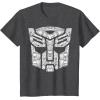 imageTransformers Autobots Iconic Black TShirt  Classic Fit Short SleeveDark Heather Grey