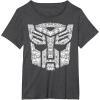 imageTransformers Autobots Iconic Black TShirt  Classic Fit Short SleeveDark Heather Grey