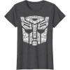 imageTransformers Autobots Iconic Black TShirt  Classic Fit Short SleeveDark Heather Grey