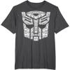 imageTransformers Autobots Iconic Black TShirt  Classic Fit Short SleeveDark Heather Grey