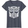 imageTransformers Autobots Iconic Black TShirt  Classic Fit Short SleeveHeather Blue