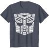 imageTransformers Autobots Iconic Black TShirt  Classic Fit Short SleeveHeather Blue