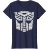 imageTransformers Autobots Iconic Black TShirt  Classic Fit Short SleeveNavy Blue