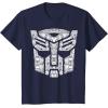 imageTransformers Autobots Iconic Black TShirt  Classic Fit Short SleeveNavy Blue