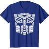 imageTransformers Autobots Iconic Black TShirt  Classic Fit Short SleeveRoyal Blue