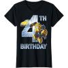 imageTransformers Bumblebee 4th Birthday TShirtBlack
