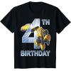 imageTransformers Bumblebee 4th Birthday TShirtBlack