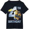 imageTransformers Bumblebee 4th Birthday TShirtBlack