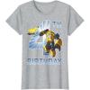 imageTransformers Bumblebee 4th Birthday TShirtHeather Grey